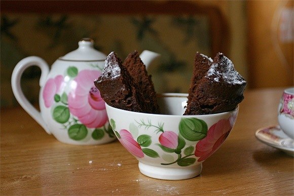 Шоколадный кекс за 5 минут в микроволновке UV-mNJmtvjk